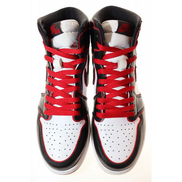 Air Jordan 1 Retro High OG ブラック/レッド NIKE（ナイキ） NIKE AIR JORDAN 1 RETRO HIGH OG BLACK GYM RED WHITE