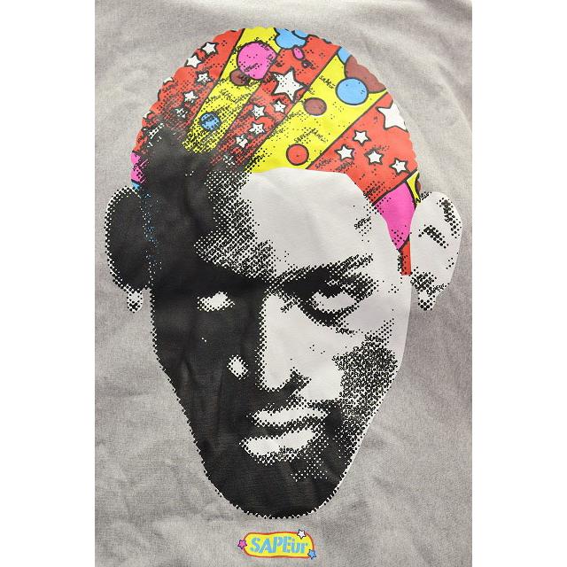 サプール SAPEur 70s POP HEAD HOODIE GREY L ポップ ヘッド