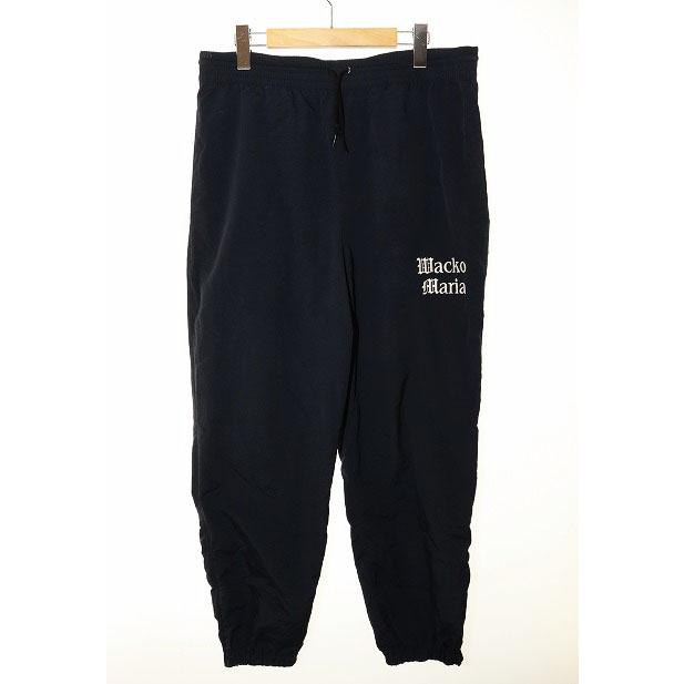 WACKO MARIA ワコマリア NYLON TRACK PANTS BLACK XL ナイロン