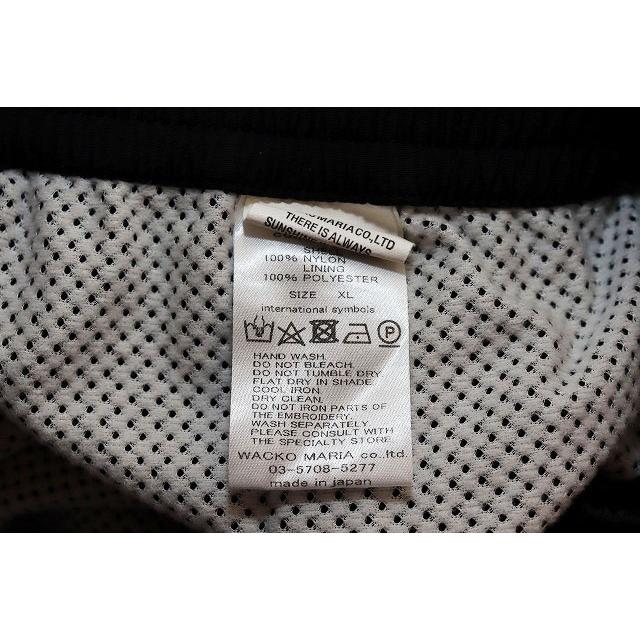 WACKO MARIA（ワコマリア） WACKO MARIA NYLON TRACK PANTS BLACK XL