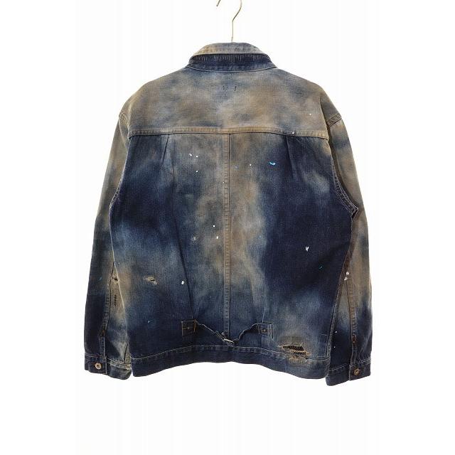 シークエル SEQUEL x FRAGMENT DESIGN 21AW DENIM JACKET INDIGO S SQ