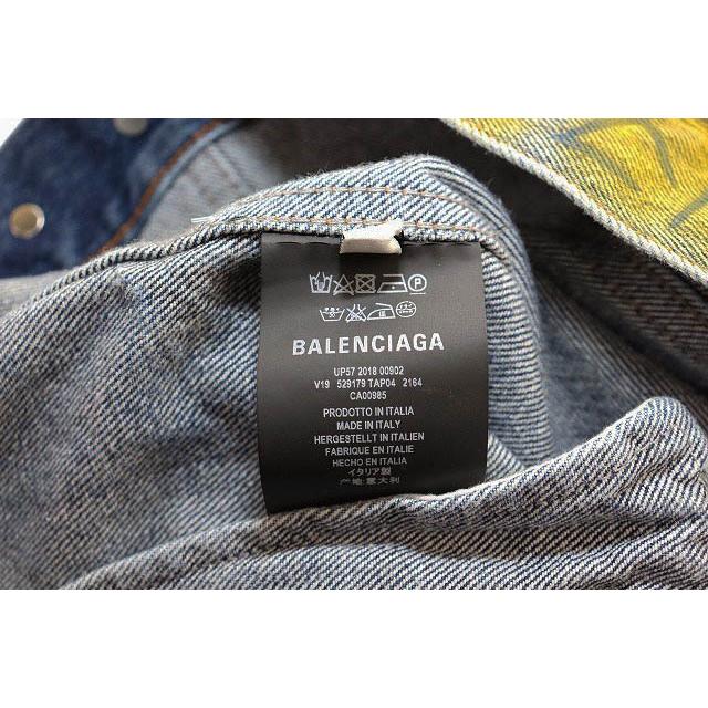 BALENCIAGA（バレンシアガ） BALENCIAGA LIKE A MAN LOGO DENIM JACKET