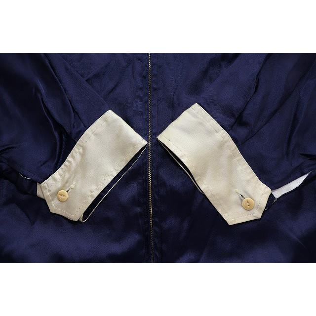 アンドファミリー andfamily SOUVENIR SATIN JACKET NAVY XL JK2405776