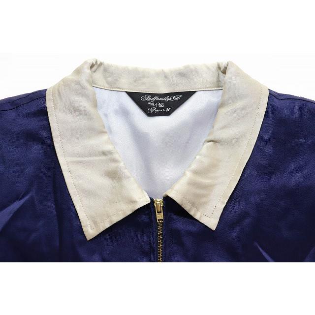 【中古】アンドファミリー andfamily SOUVENIR SATIN JACKET NAVY XL JK2405776 スーベニア サテン ジャケット 250413 アンドファミリー andfamily SOUVENIR SATIN JACKET NAVY XL JK2405776