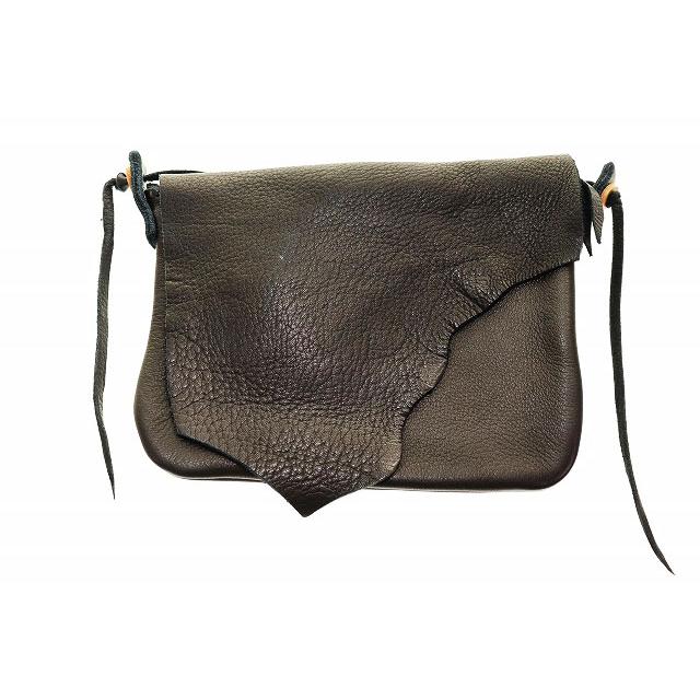 ウィズリミテッド WHIZLIMITED ELKSKIN SHOULDER BAG BLACK エルク 