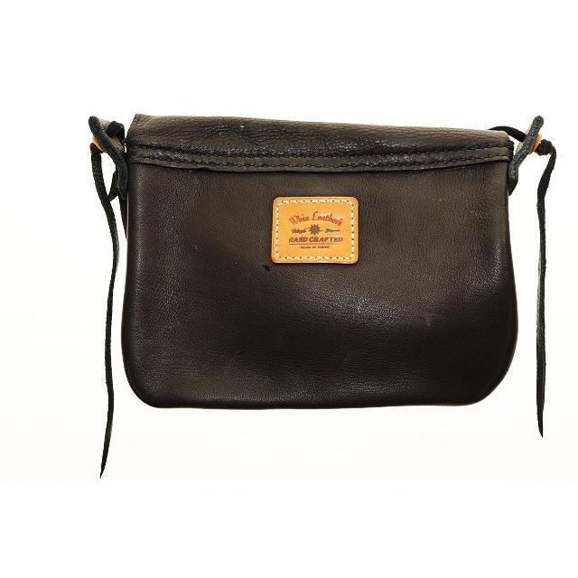 ウィズリミテッド WHIZLIMITED ELKSKIN SHOULDER BAG BLACK エルク 