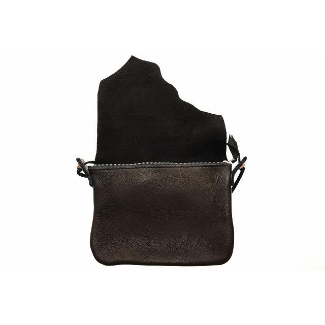 ウィズリミテッド WHIZLIMITED ELKSKIN SHOULDER BAG BLACK エルク 