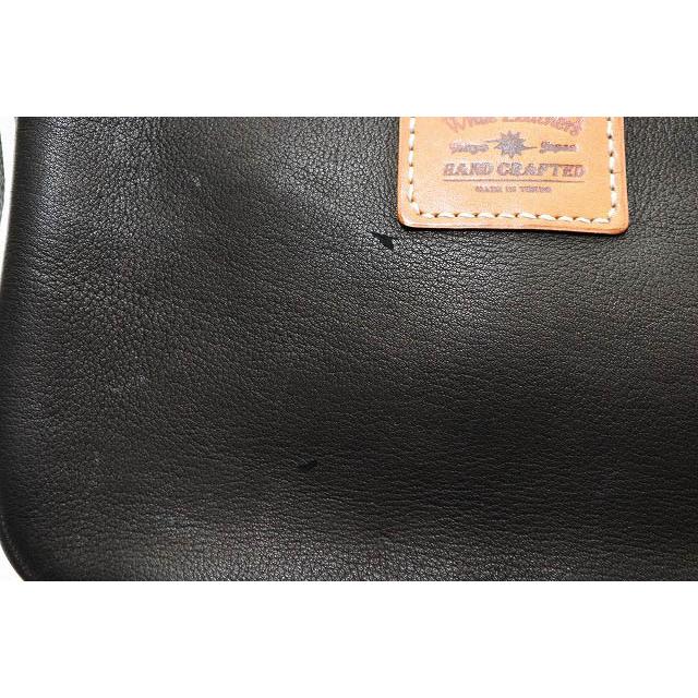 ウィズリミテッド WHIZLIMITED ELKSKIN SHOULDER BAG BLACK エルク 