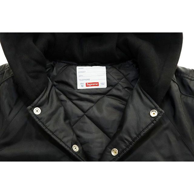 Supreme（シュプリーム） SUPREME 24SS HOODED STADIUM JACKET BLACK M