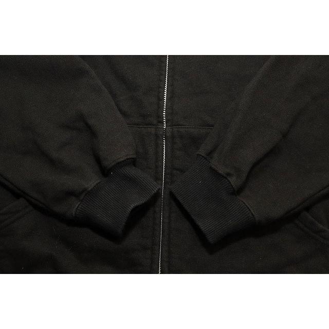 TTT MSW 25SS LOGO ZIPUP HOODIE BLACK
