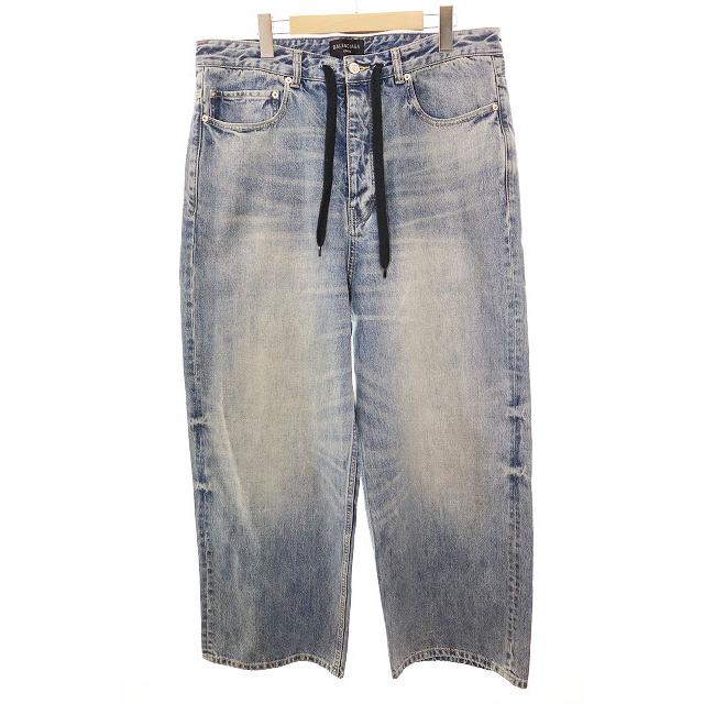 BALENCIAGA（バレンシアガ） BALENCIAGA OVERSIZE BAGGY DENIM PANTS