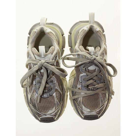 Lサイズ(推定) 正規品 02/03バレンシア アイマール BALENCIAGA(バレンシアガ) 18SSAll over Logo Shirt総柄ロゴ