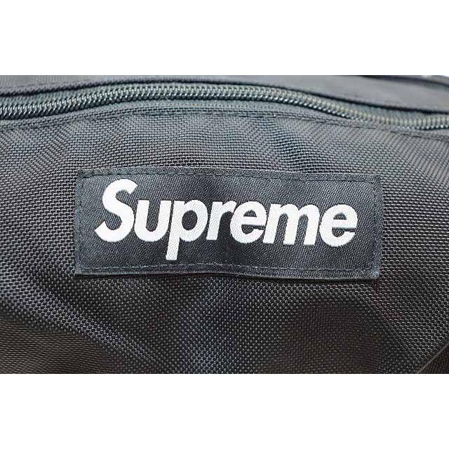 （美品）Supreme ボディバッグ ブラック18ss Supreme（シュプリーム） SUPREME 18SS WAIST BAG BLACK ウエスト