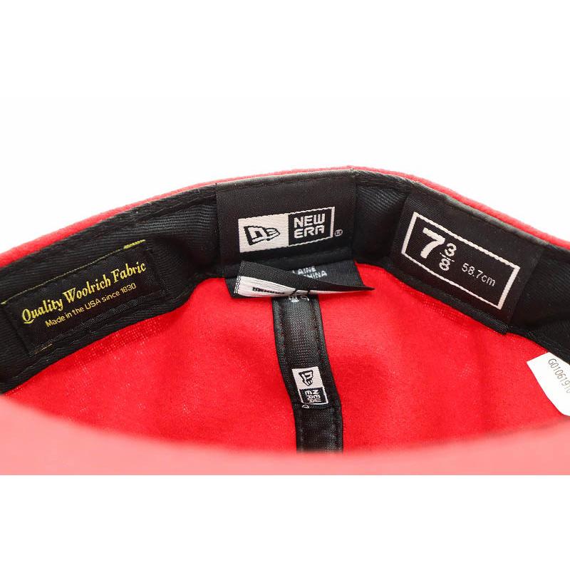 帽子 Supreme 10AW Woolrich Box Logo New Era Supreme 'Woolrich Box Logo New Era'ニューエラ キャップ