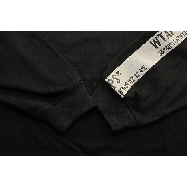 ダブルタップス WTAPS 24AW ISSUE LS CTPL TEE BLACK 02 242ATDT-CSM14