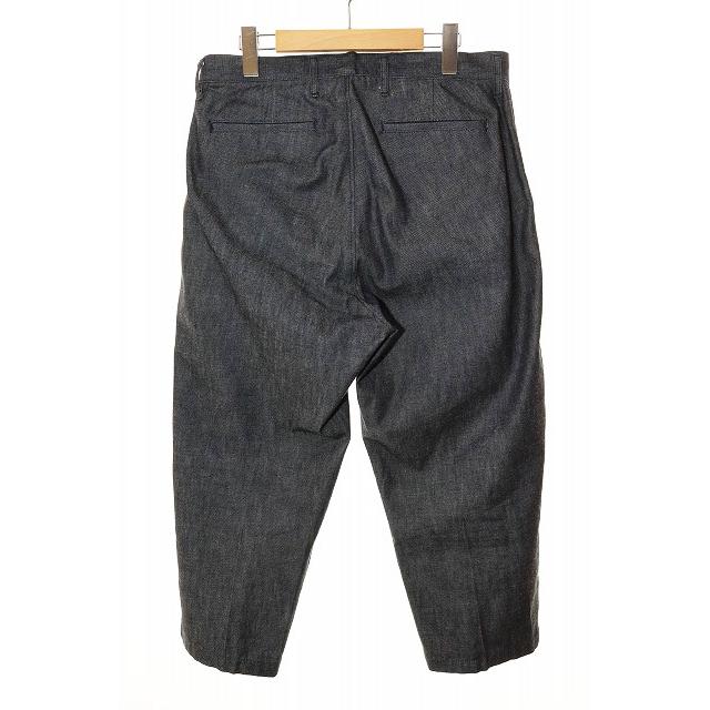 Neighborhood old パンツ ダブルニー M 黒 綿100 デニムパンツ RIGID DENIM DP WIDE PANTS