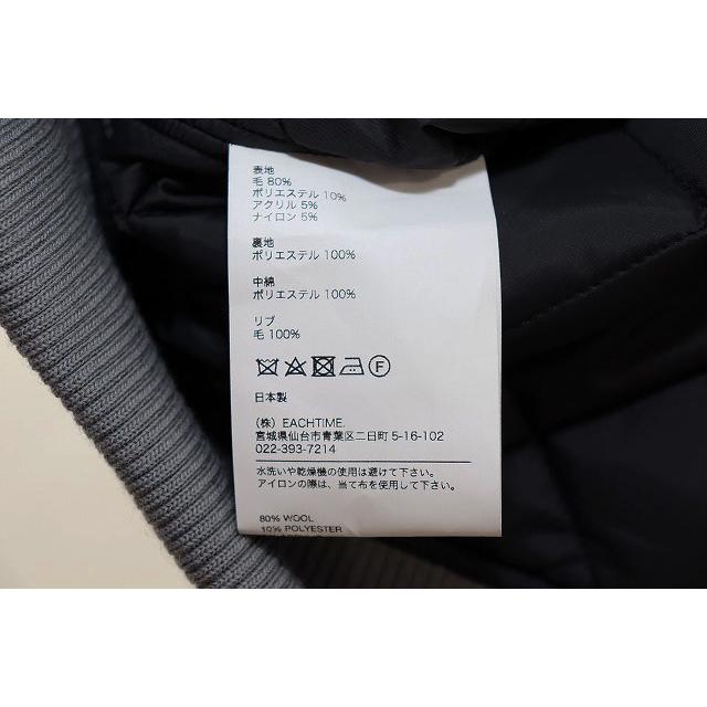 トランスポート TRANSPORT VARSITY JACKET GREY XL バーシティ 