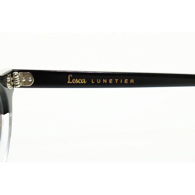 LESCA LUNETIER PICA BLACK CRYSTAL レスカ ルネティエ ピカ アイ