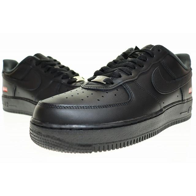 NIKE ナイキ × SUPREME AIR FORCE 1 LOW BLACK 27cm CU9225-001 