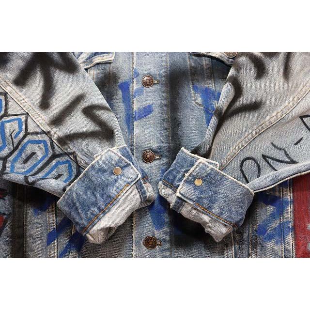 BALENCIAGA（バレンシアガ） BALENCIAGA 18AW GRAPHIC DENIM JACKET