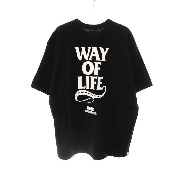 【中古】ラッツ RATS 20TH x NH TEE BLACK XL 25SPT-0105 20周年 コラボ Tシャツ 半袖 ブラック ☆AA★250609 ラッツ RATS 20TH x NH TEE BLACK XL 25SPT-0105 20周年 コラボ T