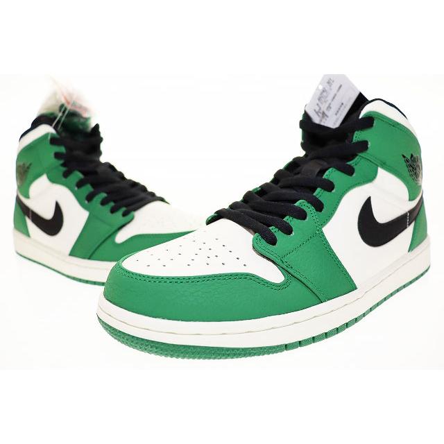 【中古】ナイキ NIKE AIR JORDAN 1 MID SE PINE GREEN 2018 29cm 852542-301 AJ1 エア ジョーダン I ▲■250522 NIKE（ナイキ） NIKE AIR JORDAN 1 MID SE PINE GREEN 2018 29cm