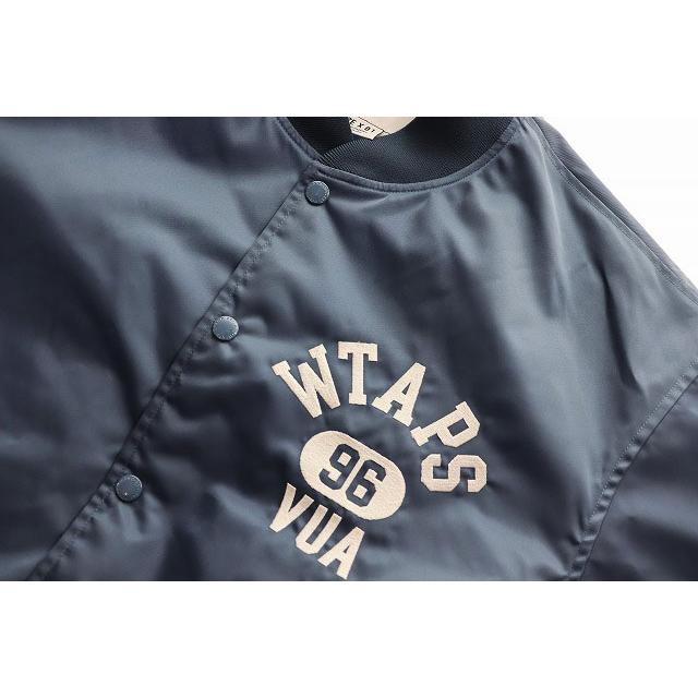 ダブルタップス WTAPS TEAM JACKET NYLON TWILL TEAL SIZE 01