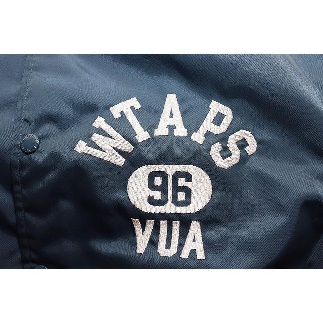 ダブルタップス WTAPS TEAM JACKET NYLON TWILL TEAL SIZE 01