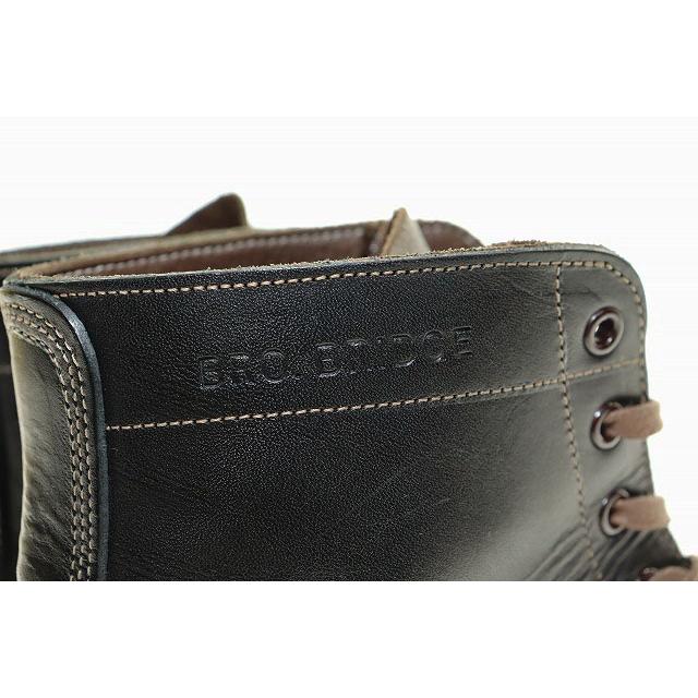 BROTHER BRIDGE ESCAPE II VACHETTA BUCKET BLACK COW US10 エスケープ