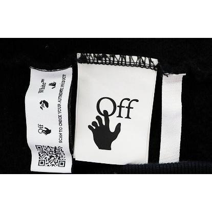 OFF-WHITE / 22AW/Script Hoodie/パーカー/M/BLK/ombb085f22fle006 オフホワイト OFF WHITE 22AW SCRIPT HOODIE BLACK M OMBB085F22FLE006