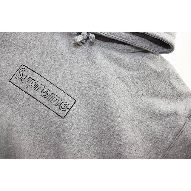 Supreme（シュプリーム） × KAWS 21SS CHALK BOX LOGO HOODED 