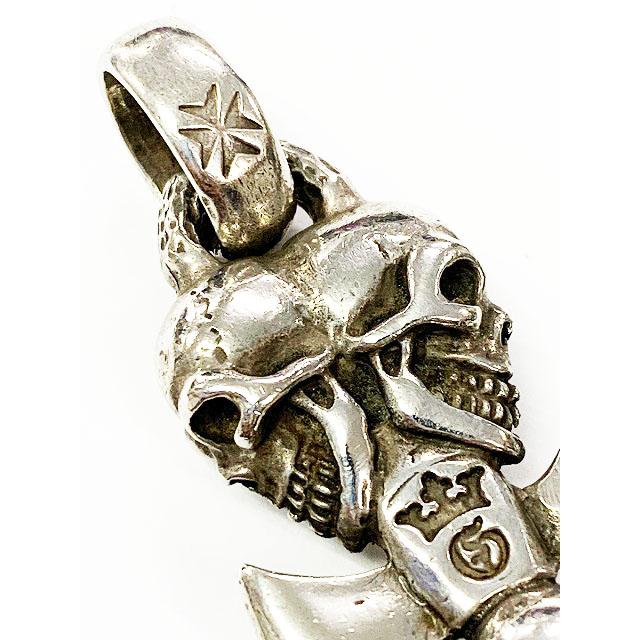 ガボラトリー ガボール Gaboratory Gabor Triple Skull Dagger Pendant