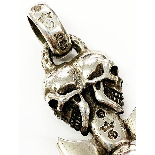 ガボラトリー ガボール Gaboratory Gabor Triple Skull Dagger Pendant