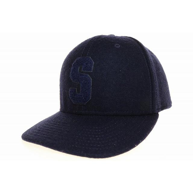 STUSSY ステューシー OLD S LOGO CAP NAVY ONE SIZE Sロゴ