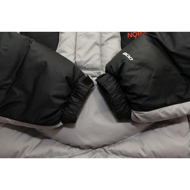 シュプリーム SUPREME × THE NORTH FACE 22AW 800-FILL HALF ZIP HOODED PULLOVER GREY M ND52205I 800フィル ハーフ ジップ フーディー