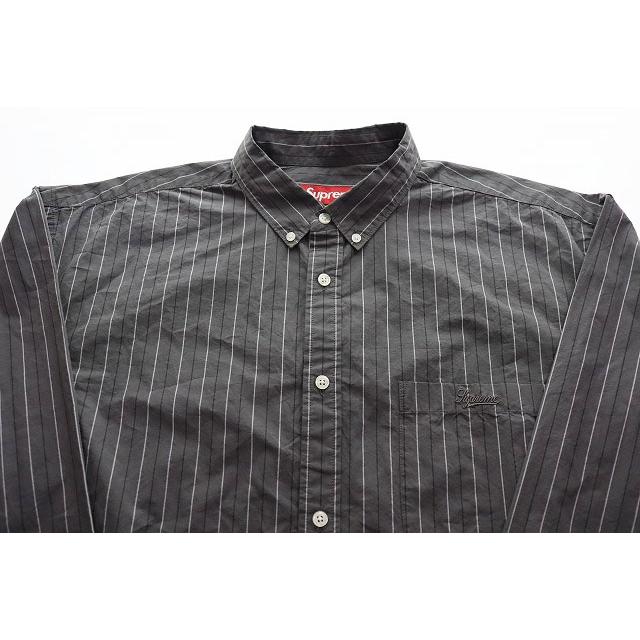 シュプリームsupreme ネルシャツXL ストライプ