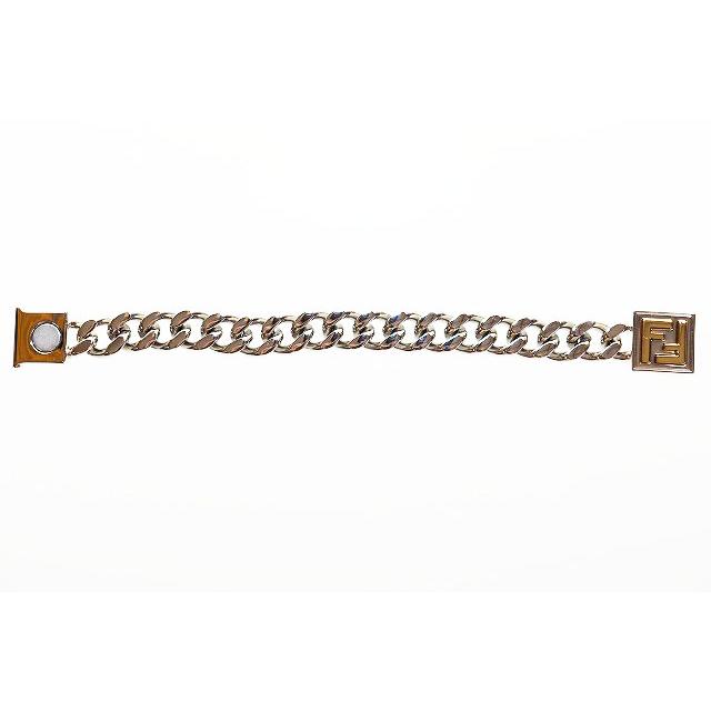 FENDI（フェンディ） FENDI BRACELET CHAIN XXS 7AJ294 FFロゴ ズッカ