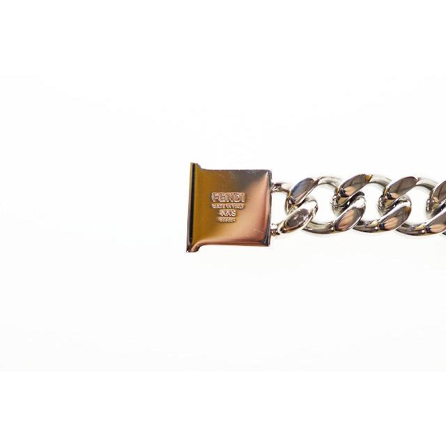 FENDI（フェンディ） FENDI BRACELET CHAIN XXS 7AJ294 FFロゴ ズッカ