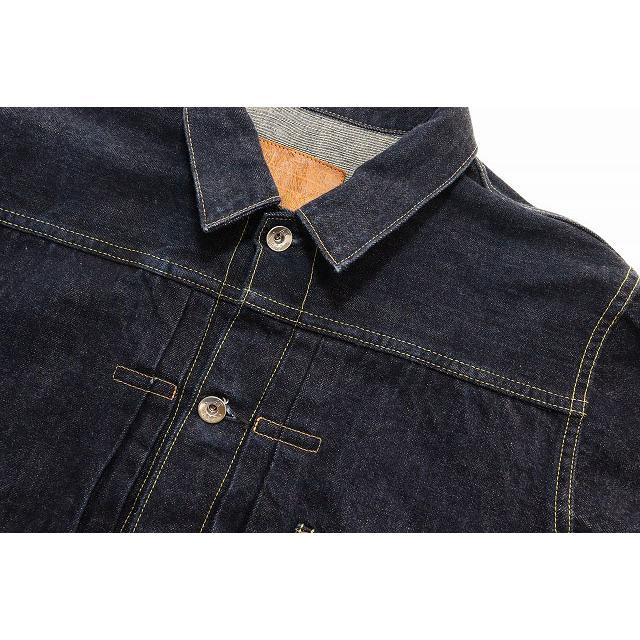 Atlast&co. 118J デニムジャケット【タグ付】 ATLAST&co. デニムジャケット 46 インディゴ - メルカリ