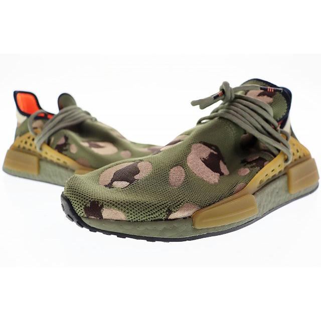 adidas アディダス × Pharrell Williams HU NMD OLIVE ORANGE
