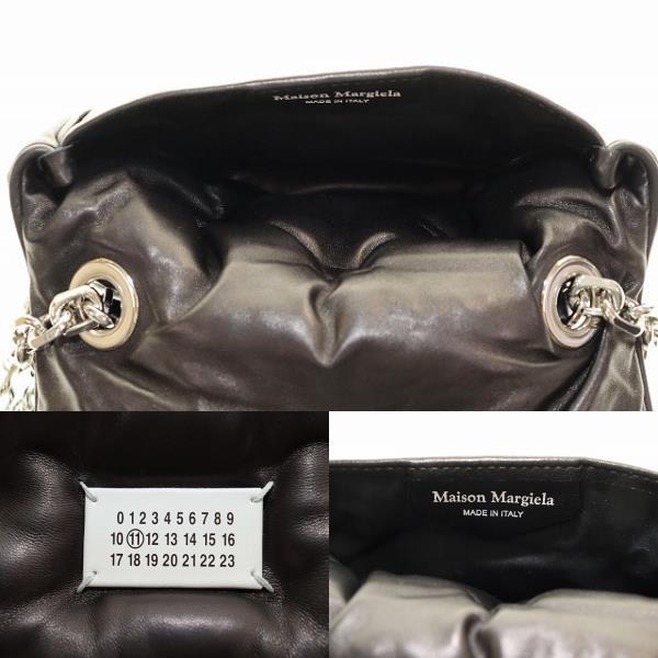 メゾンマルジェラ Maison Margiela GLAM SLAM FLAP SMALL BLACK