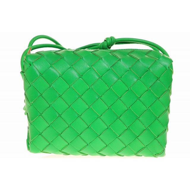 【美品】BOTTEGA VENETA ループ カメラバッグ ライムグリーン BOTTEGA VENETA（ボッテガ・ヴェネタ） BOTTEGA VENETA MINI LOOP