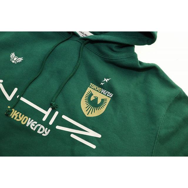 ウィズ WHIZ × 東京VERDY HOODIE GREEN L WL-C-424 ヴェルディ