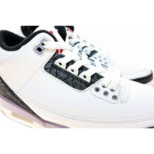 NIKE ナイキ AIR JORDAN 3 RETRO WHITE 2024 26.5cm CEMENT GREY