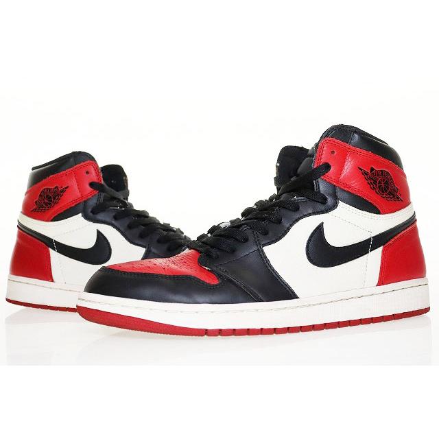 NIKE（ナイキ） NIKE AIR JORDAN 1 RETRO HIGH OG BRED TOE 28.5cm 