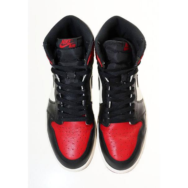 NIKE（ナイキ） NIKE AIR JORDAN 1 RETRO HIGH OG BRED TOE 28.5cm 