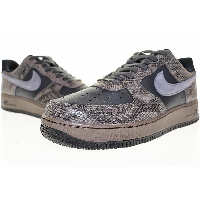 【新品未使用】NIKE ナイキ エアホース1 スネーク柄 新品・未使用 NIKE ナイキ エアフォース1 ブラック×スネーク柄