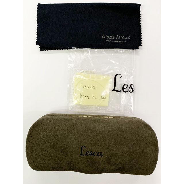 【中古】レスカ Lesca Pica COL.100 度入り メガネ 【ブランド古着ベクトル】▲■ 250622 メンズ レディース レスカ Lesca Pica COL.100 度入り メガネ 【ブランド古着ベクトル