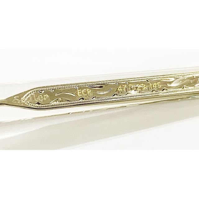 アイヴァン EYEVAN Sadler 47 ECR サドラー 度入り メガネ