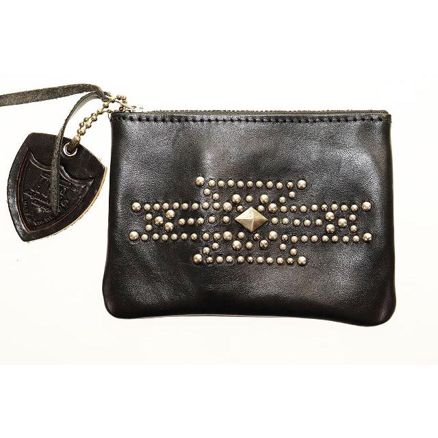 エイチティーシー HTC POUCH WALLET #SOUTHWEST BLACK ポーチ